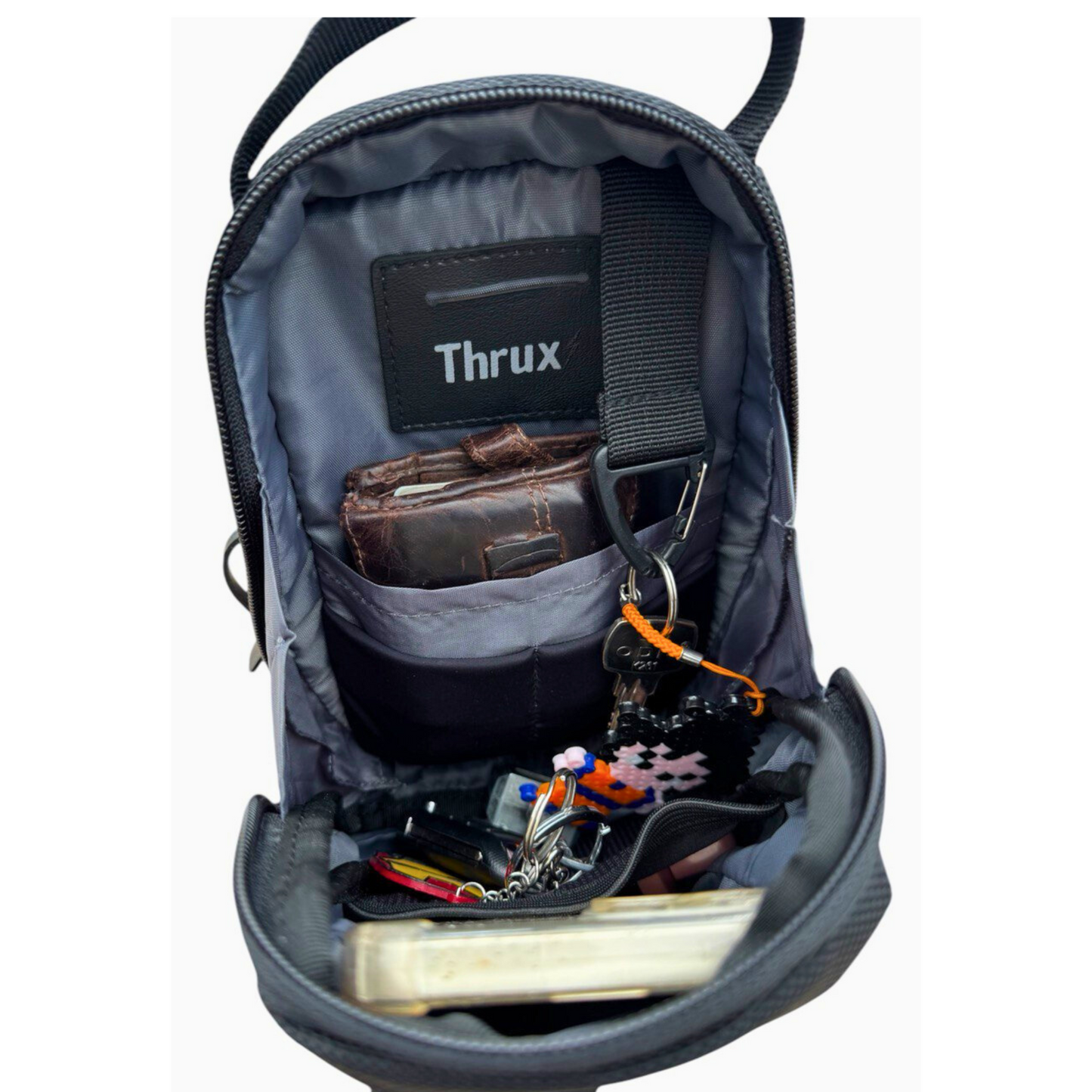ThruxMagSelfie Bolso Magnético ideal para grabaciones en gym, aventuras al aire libre.