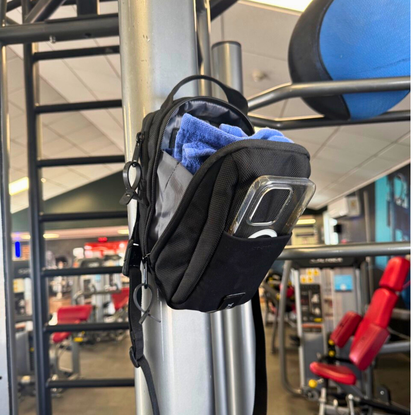 ThruxMagSelfie Bolso Magnético ideal para grabaciones en gym, aventuras al aire libre.